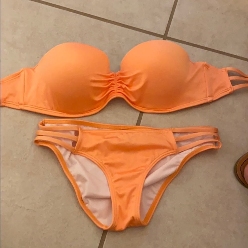 VS bathing suit strapless